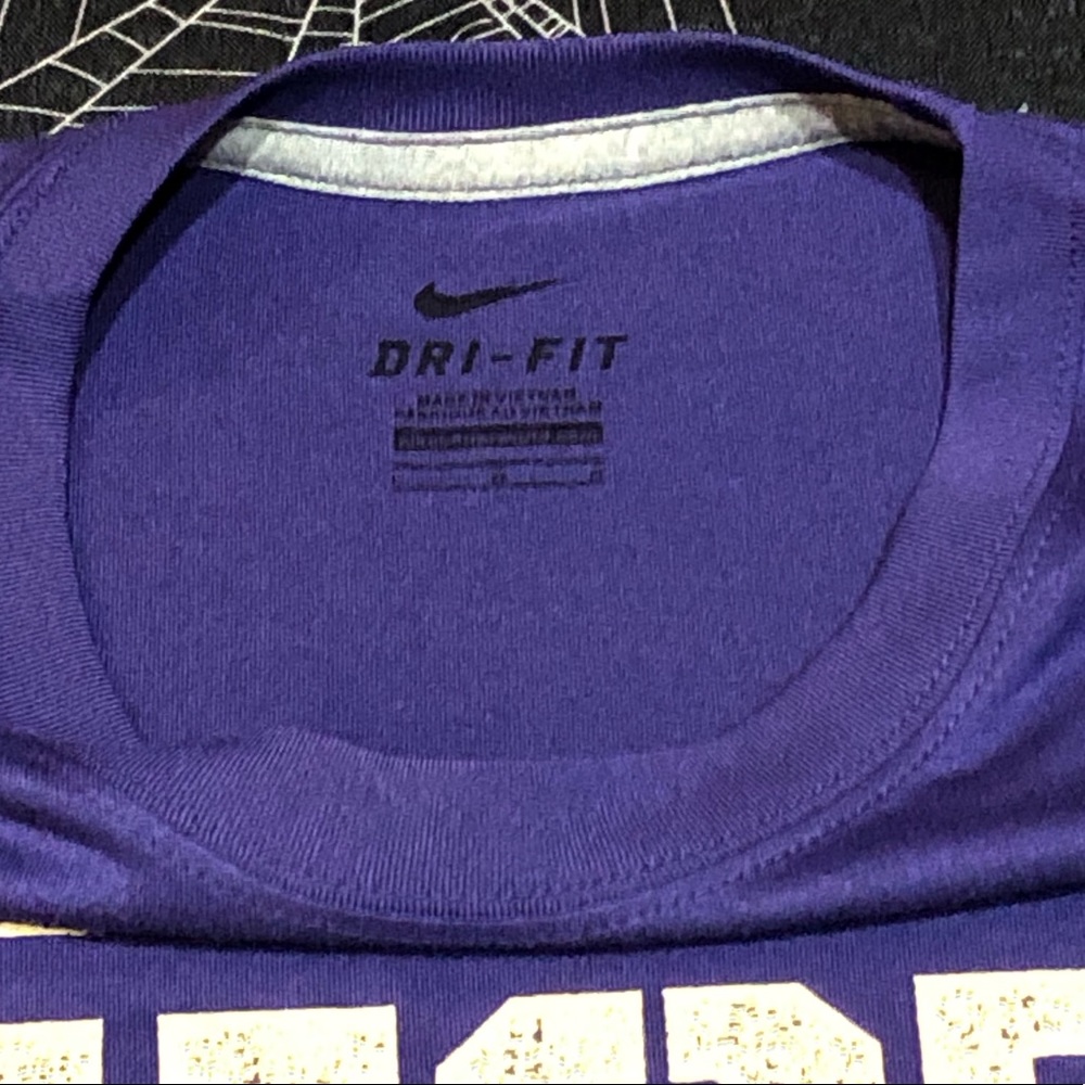 NWT 2012 NIKE DRI-FIT WASHINGTON HUSKIES JDI JUST DO IT LEGEND T-SHIRT MENS M L - Picture 5 of 8